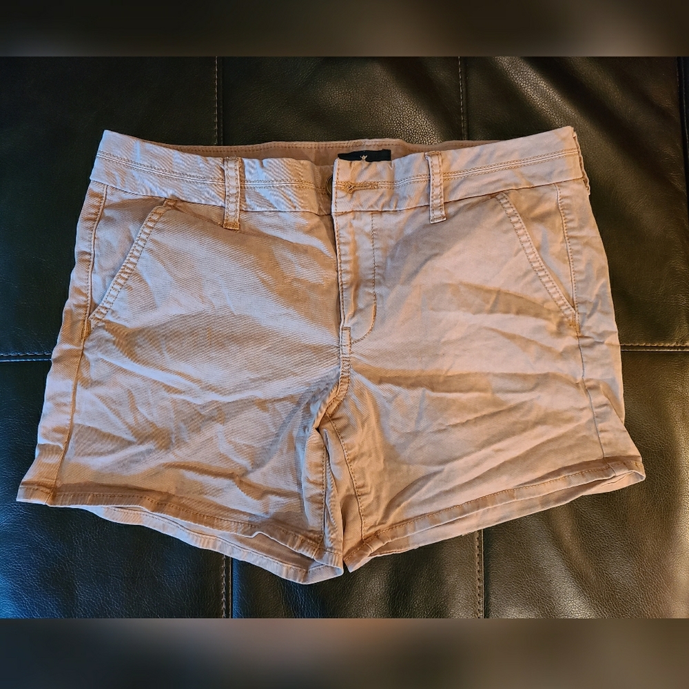 Beige Shorts